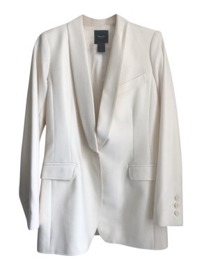 Smythe White Wool Jacket