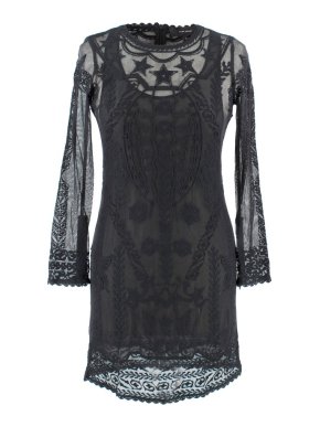 Isabel Marant Silk Sheer Lace Dress