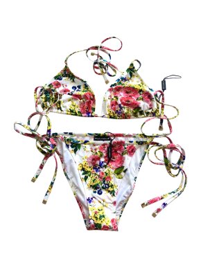 Dolce & Gabbana floral print bikini
