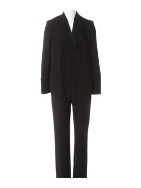 Stella McCartney Black Tuxedo Jumpsuit