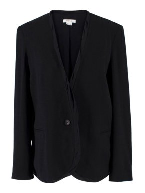 Helmut Lang Black lightweight Blazer