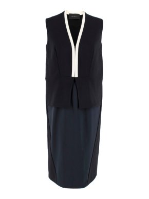 Cedric Charlier Peplum Dress