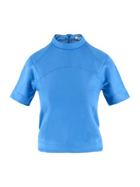 T by Alexander Wang High Neck Cropped Top