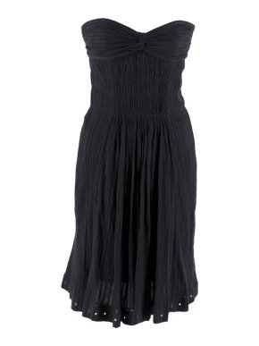 Isabel Marant Etoile Ruched Strapless Mini Dress