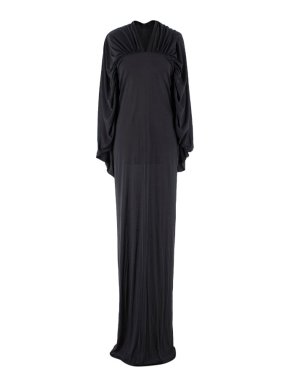 Rick Owens Maxi-Length Silk Dress