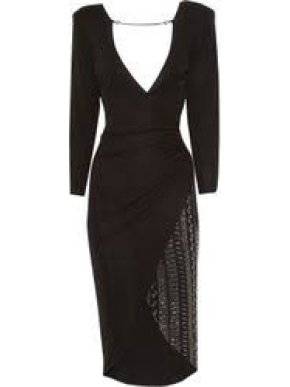 Thomas Wylde Super Charged Embellished Jersey Dress