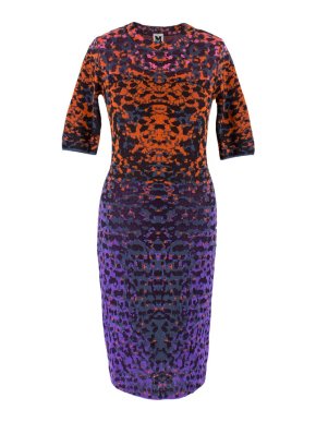 Missoni Multi-Coloured Stretch Knit Dress