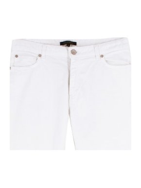 Apostrophe White Straight Leg Jeans