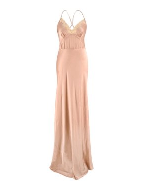 Jenny Packham Silk Pink Slip Gown