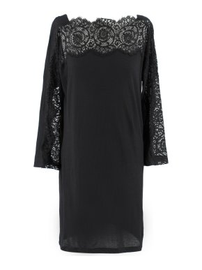 Stella McCartney Black Lace Mini Dress