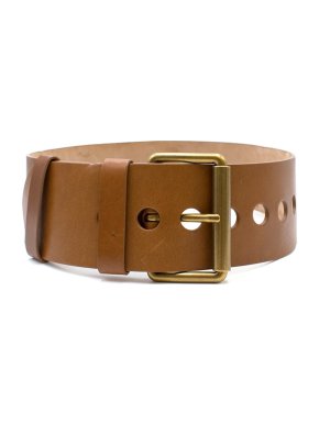 Michael Kors Wide Leather Belt
