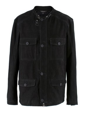 Donna Karan DKNY Black Suede Jacket