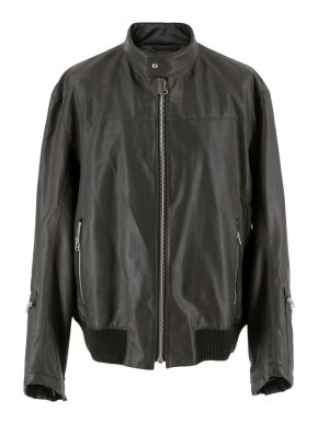 Boss Hugo Boss Black Faux  Leather Jacket