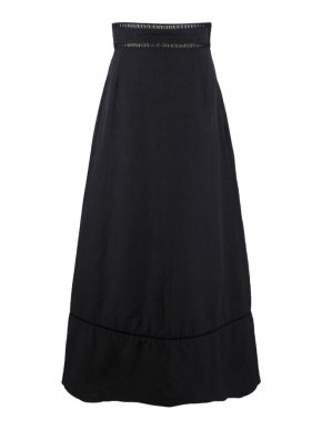 Isabel Marant Black A-line Maxi Skirt