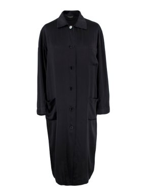 Sidenkompaniet Silk Black Shirt Dress