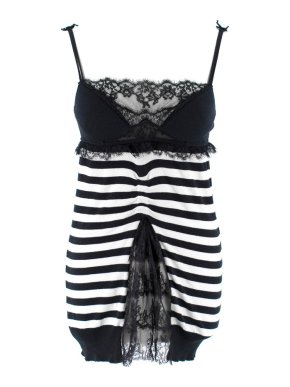Ermanno Scervino Lace Striped Top
