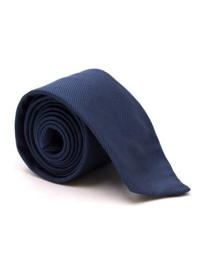 Lanvin Blue Silk Blend Tie