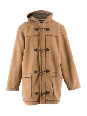 Dolce & Gabbana Brown Suede Coat