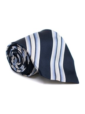 Paul Smith Navy Silk Stripe Tie