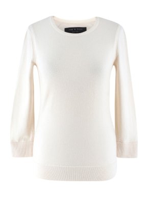 Rag & Bone Cream Wool Knit Jumper