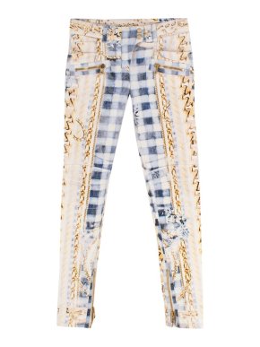 Balmain Multicoloured Patterned Jeans