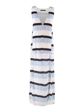 ViX Paula Hermanny Striped Maxi Dress