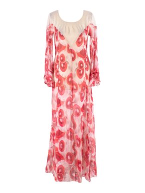 Katie Eary Bloodshot Eyes Maxi Cover Up Dress