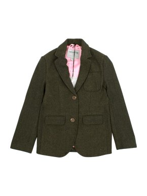 That's Not Fair London Girl's Wool-Blend Tweed Blazer