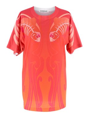 Katie Eary Men's Pink Printed T Shirt