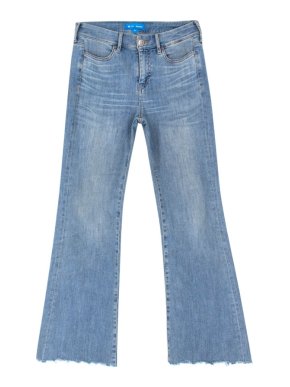 MIH M.I.H Lou High Rise Cropped Bell Jeans