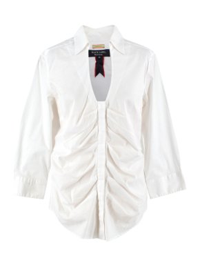 Paul Smith Black Label White Cotton Shirt