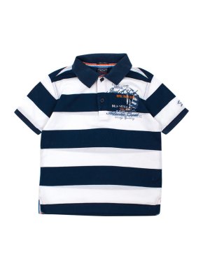 Paul & Shark Boy's Striped Polo Shirt