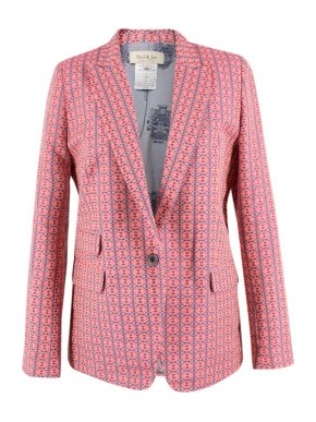Paul & Joe Pink Aztec Patterned Blazer