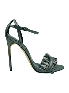 Manolo Blahnik Silver Sandals