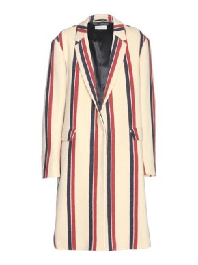 Dries Van Noten striped coat