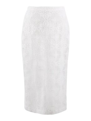 Burberry Brit Lace Pencil Skirt