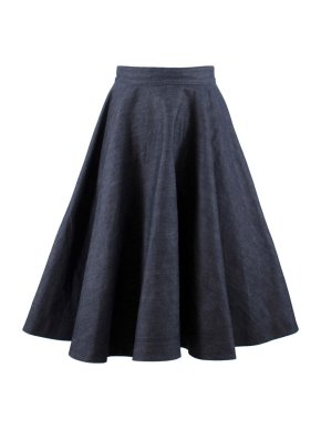 Calvin Klein 205W39NYC Denim Circle Skirt
