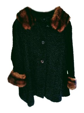 Bespoke Astrakhan & Mink Coat