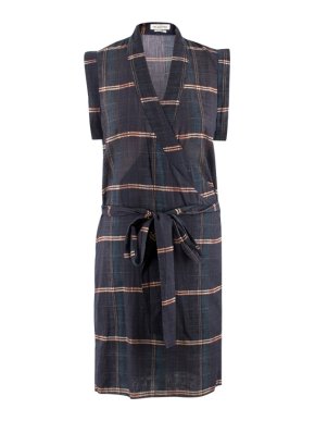 Isabel Marant Étoile Check Wrap Dress