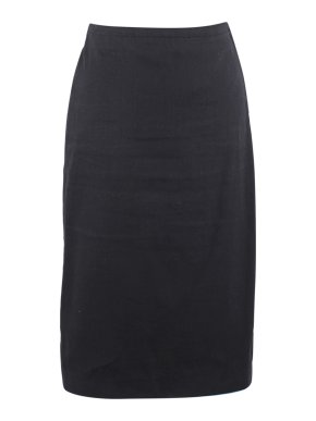 Prada Navy Pencil Skirt