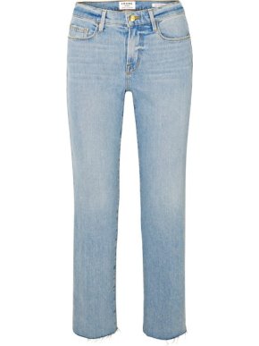 Frame Le Nouveau Straight Blue Jeans