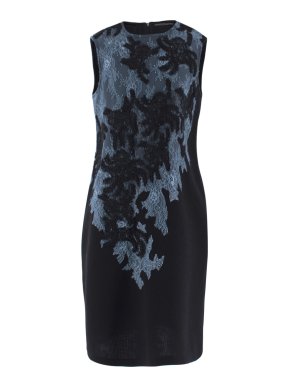 Ermanno Scervino Lace Applique Shift Dress