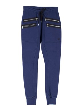Markus Lupfer Indigo High-waisted Skinny Joggers