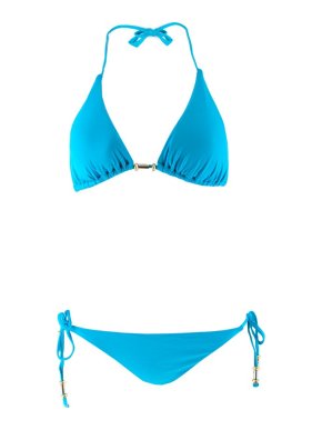 Echo Blue Triangle Bikini