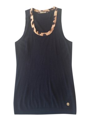 Roberto Cavalli knit vest top
