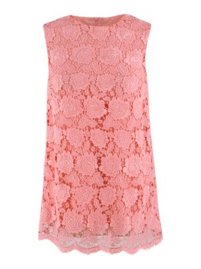 Christopher Kane Pink Lace Top