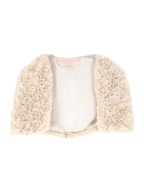 Giambattista Valli Silk Floral Shrug