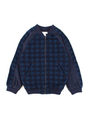 Stella McCartney Checked Wool-blend Bomber Jacket