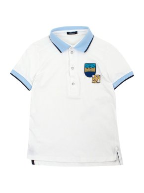 Choupette Boy’s White Polo Shirt