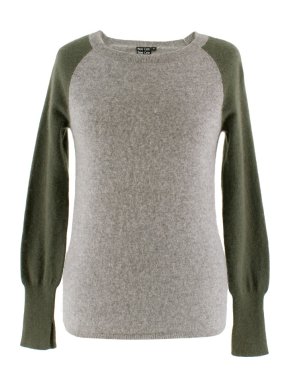 Bee Cee Two-tone Cashmere Jumper